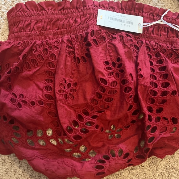 Winston White Cropped Red Top! - Picture 3 of 4